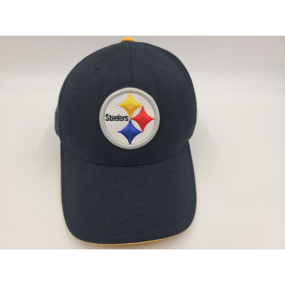 Youth Pittsburgh Steelers NFL Team Apparel Adjustable Hat Cap Boy Girl Football